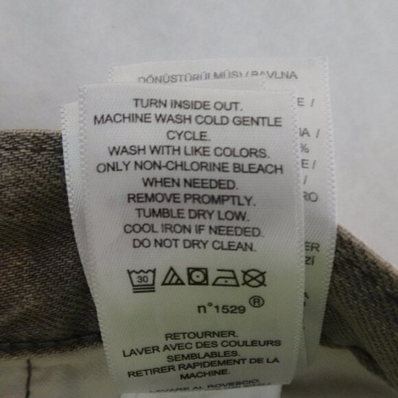 Polo Ralph Lauren Jeans Men's 40x30 Sullivan Slim Distressed Repaired Gray Denim - Picture 9 of 9